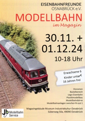 Modellbahn im Magazin