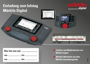 Märklin Digital-Infotag 2025/ Neuheitenschau 2025