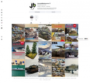 J.B. bei Instagram
