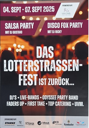 Lotterstrassenfest 2025
